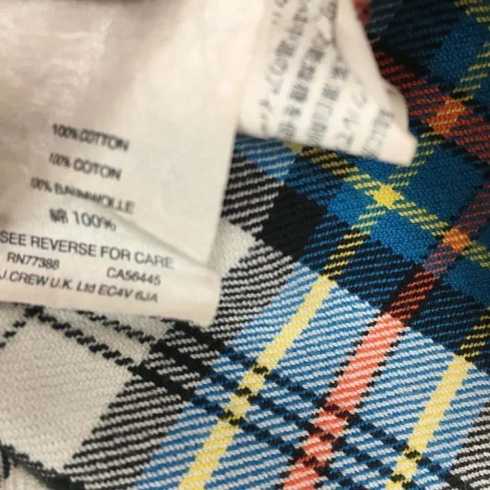 J. Crew Sportmen's Outfitter Plaid Shirt Size L